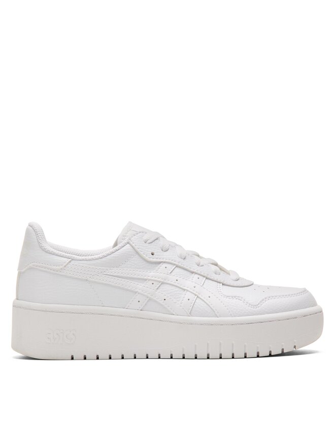Asics white sneakers discount