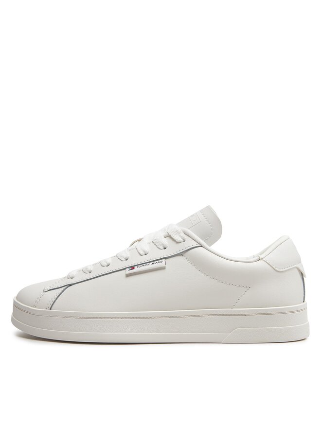 Tommy Jeans Sneakers Tommy Jeans Tjm Leather Low Cupsole EM0EM01374 Écru