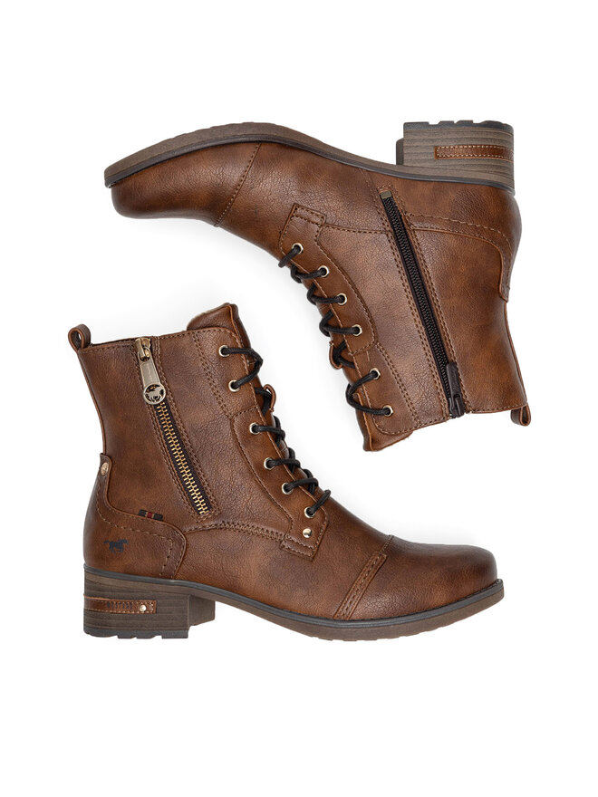 Mustang Schnürschuhe Mustang 1229-513 Braun