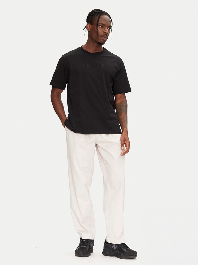 Jack&Jones Jack&Jones Camiseta Recharge 12273070 Negro Relaxed Fit