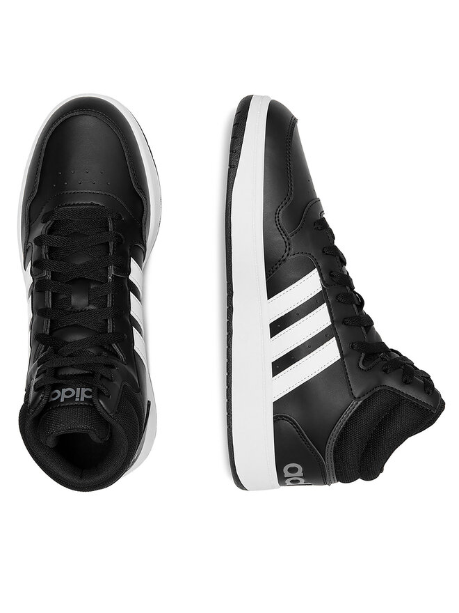 adidas Sneakers adidas Hoops 3.0 Mid GW3020 Schwarz