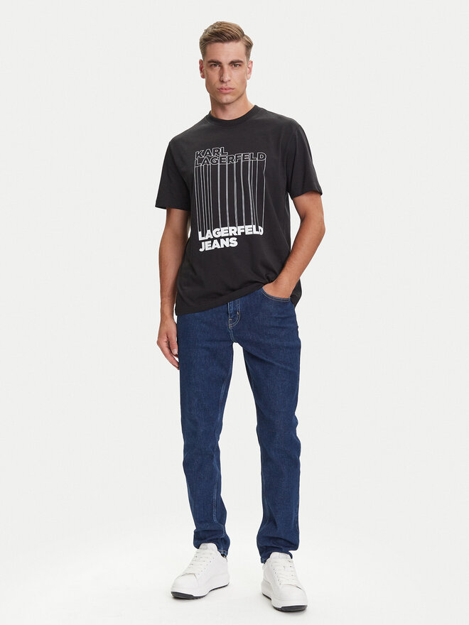 Karl Lagerfeld Jeans Karl Lagerfeld Jeans Camiseta A3M17002 Negro Regular Fit