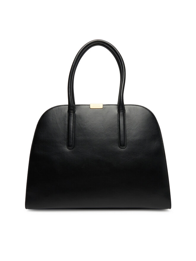 Tommy Hilfiger Rankinė Tommy Hilfiger Iconic Leather Tote AW0AW18206 Juoda