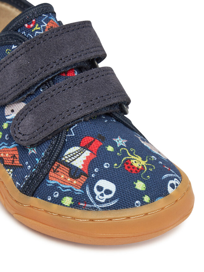 Froddo Papucs Froddo Barefoot Canvas G1700379-29 M Sötétkék