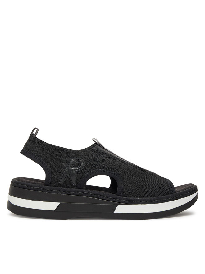 Rieker Сандали Rieker V59B5-00 Черен