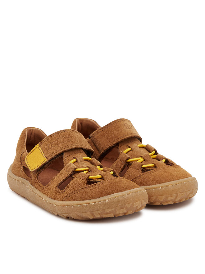 Froddo Sandále Froddo Barefoot Elastic Sandal G3150262-3 S Hnedá