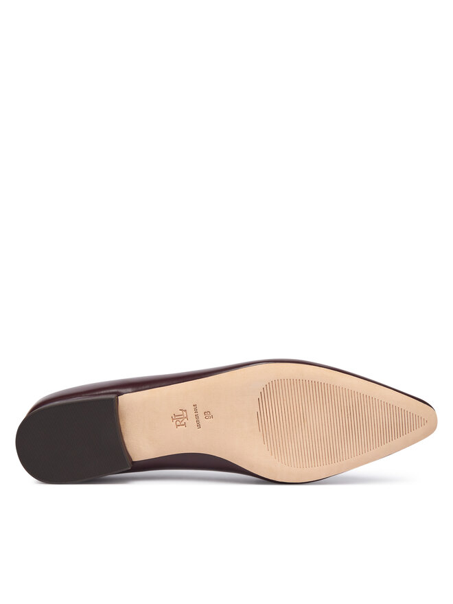 LAUREN RALPH LAUREN Slipper LAUREN RALPH LAUREN Audri 802P16900003 Dunkelrot