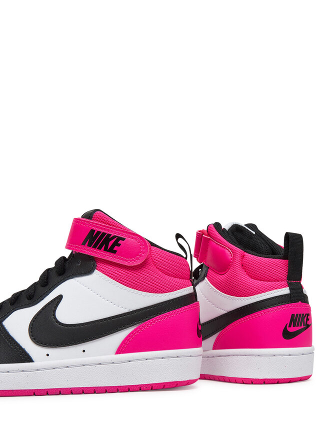 Nike Sneakersy Nike Court Borough Mid 2 Bg HV0933 100 Różowy