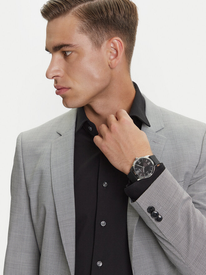 Guess Hodinky Guess Elliot  GW0894G1 Černá