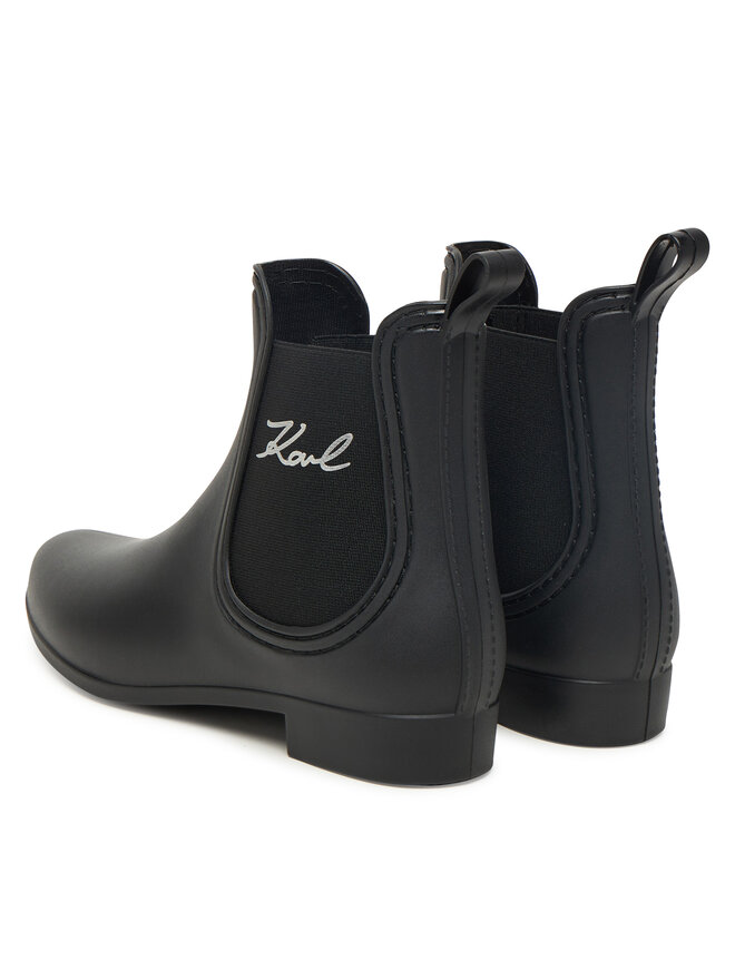 KARL LAGERFELD Guminiai batai KARL LAGERFELD KL94775 Juoda