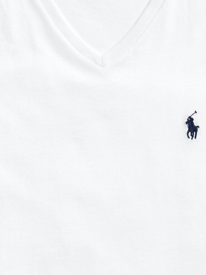 Polo Ralph Lauren Polo Ralph Lauren Футболка 710671453008 Білий Custom Slim Fit