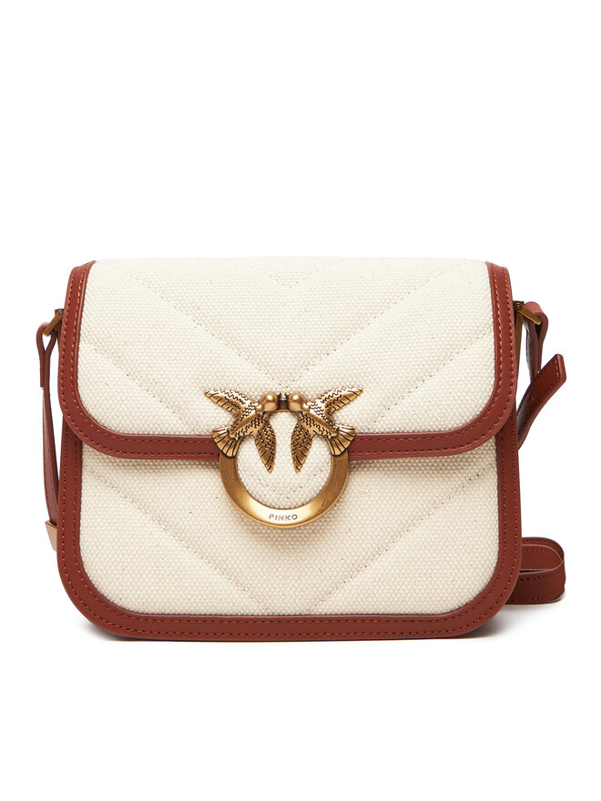 PINKO Torebka PINKO Love Box Bag Fl Mini PE 25 PLTT 104297 A2C7 Beżowy