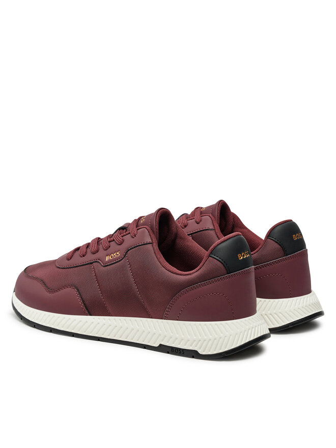HUGO Sneakersy Hugo Titanium 50523180 Bordowy