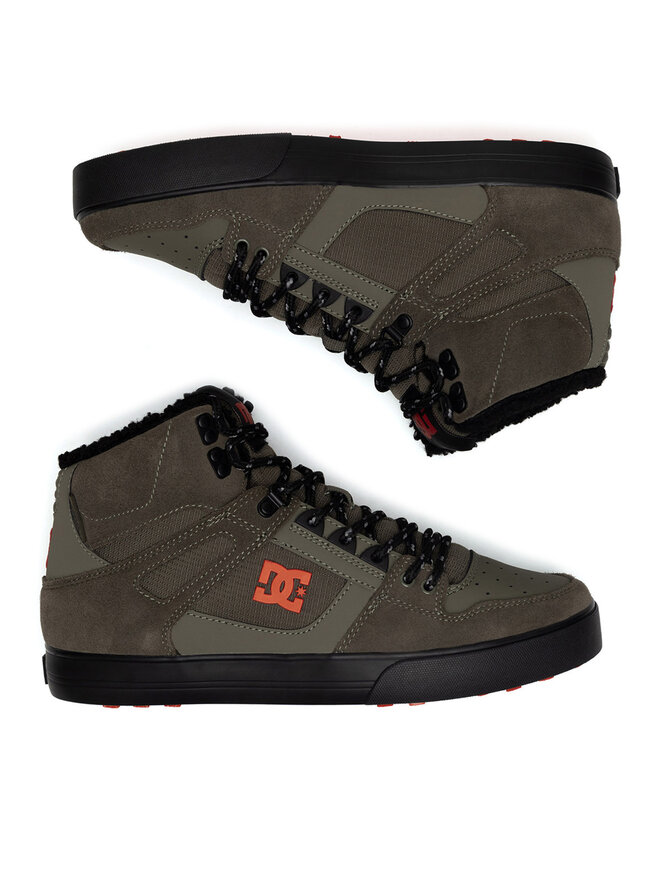 DC Снікерcи DC PURE HIGH-TOP WC WNT ADYS400047-DOO Зелений