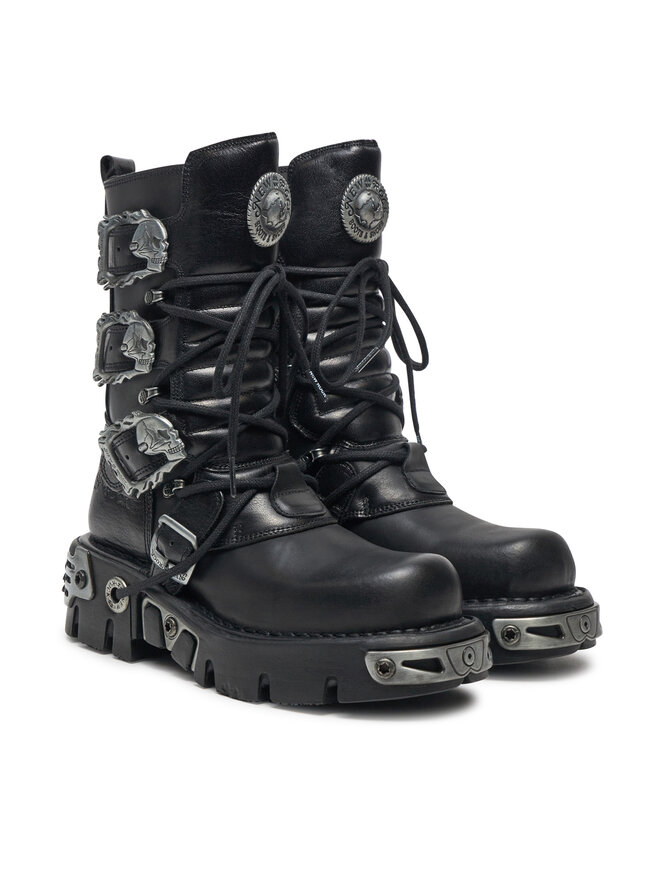 NEW ROCK Anfibi NEW ROCK M-391-S1 Nero
