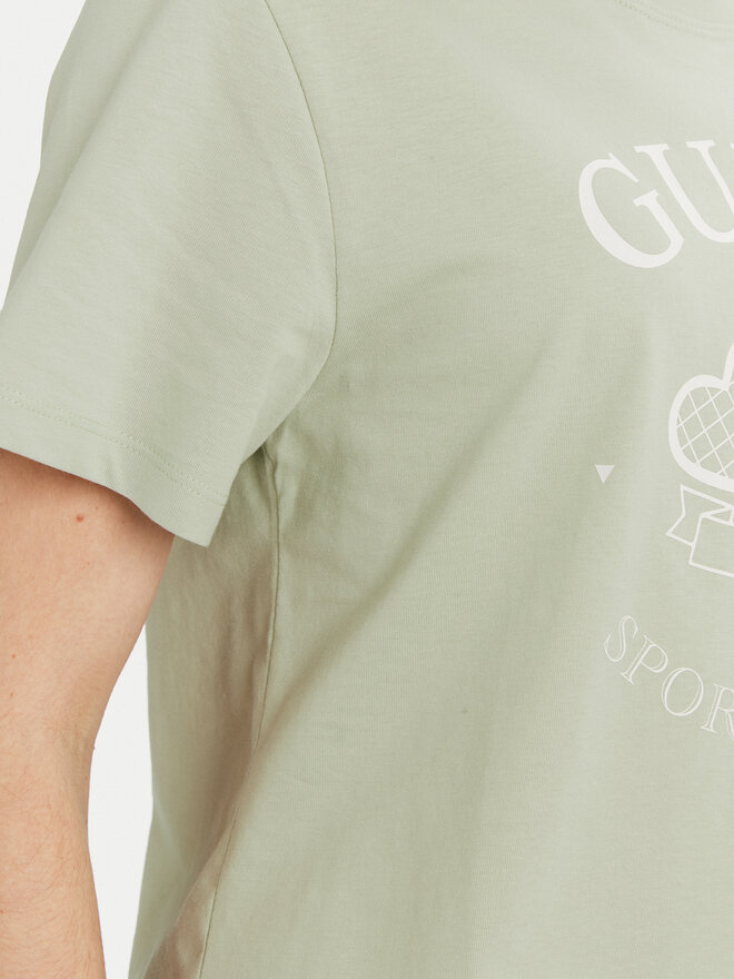 Guess Guess Camiseta V5GI04 I3Z14 Verde Regular Fit