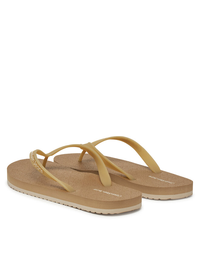 Calvin Klein Jeans Flip-flops Calvin Klein Jeans Thong+ Tpu YM0YM01265 Bézs