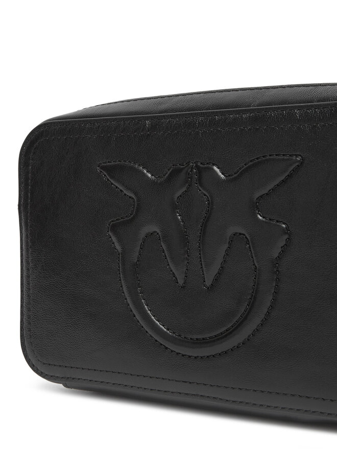 PINKO Kabelka PINKO Carrie Camera Bag Classic PE 25 PLTT 104336 A26J Černá