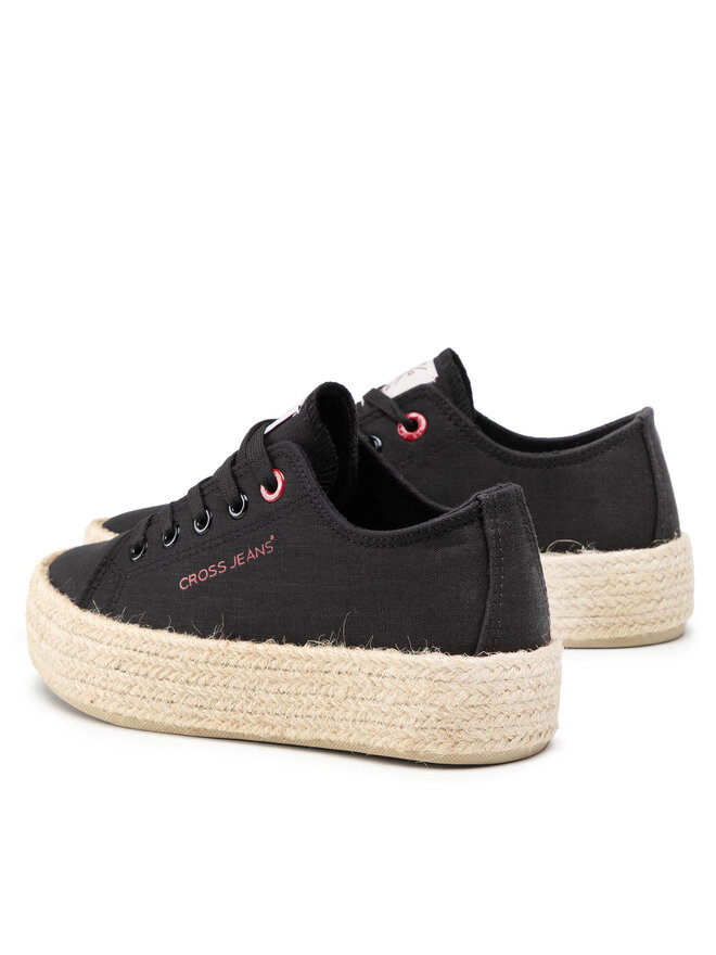 Cross Jeans Espadrilles Cross Jeans JJ2R4007C Schwarz