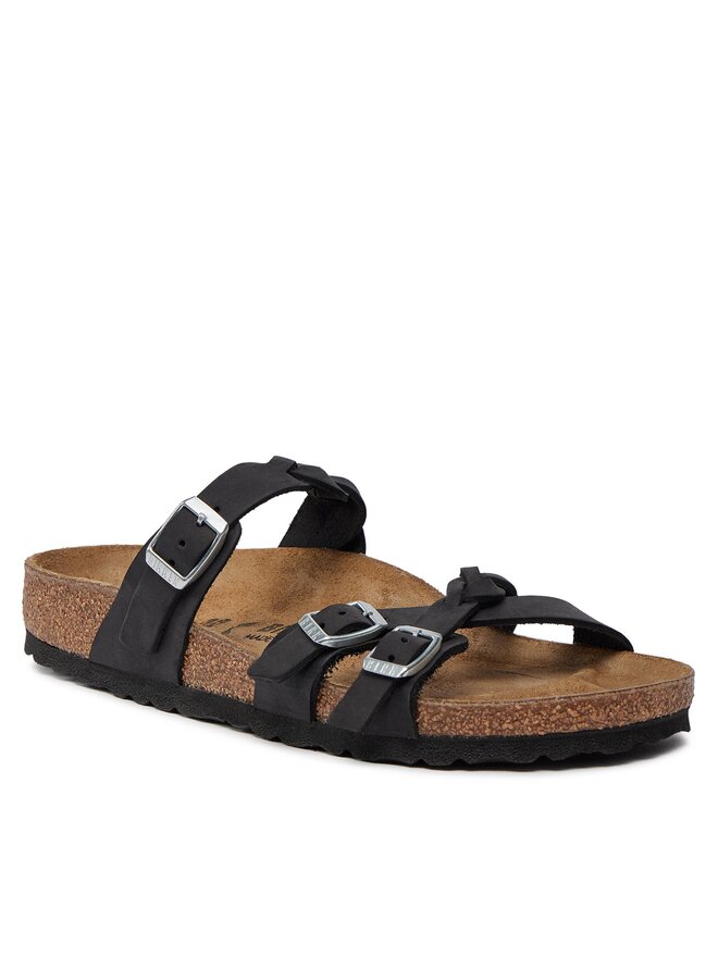 Birkenstock Pantoletten Birkenstock Franca 1026334 Schwarz