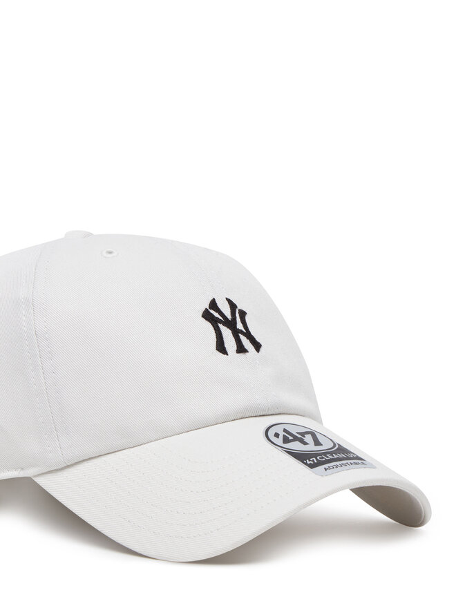 47 Brand Czapka z daszkiem 47 Brand MLB New York YankeesFoundation ’47 CLEAN UP B-FNDTN17GWS Biały