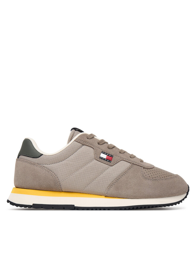 Tommy Jeans Sneakers Tommy Jeans Tj Runner Flag Mix EM0EM01774 Beige