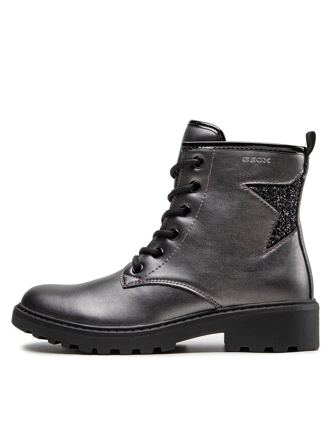 Geox Botas altas Geox J Casey G. G J9420G 0NFEW C0062 S Plata
