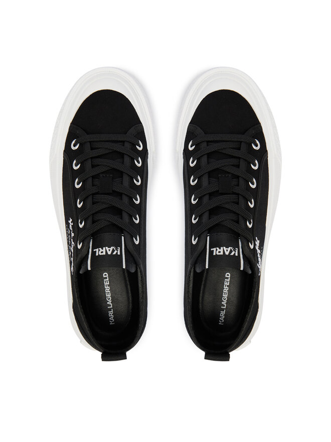 KARL LAGERFELD Кеди KARL LAGERFELD Kampus Max V KL60516 Чорний