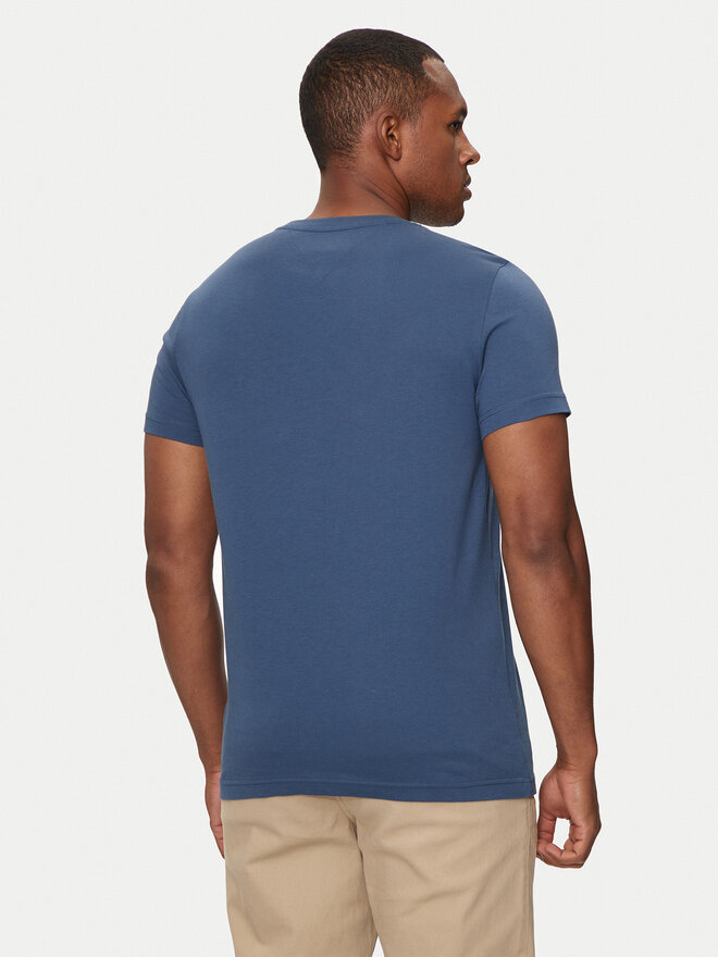 Tommy Hilfiger Tommy Hilfiger Camiseta Logo MW0MW11797 Azul Regular Fit