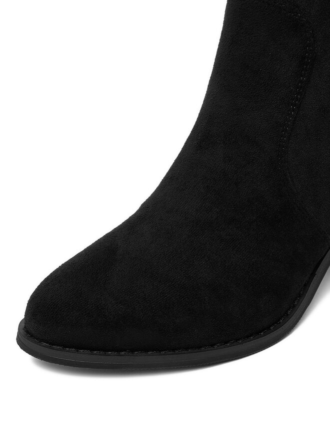 DeeZee Kozačky DeeZee HX24012-1 Černá