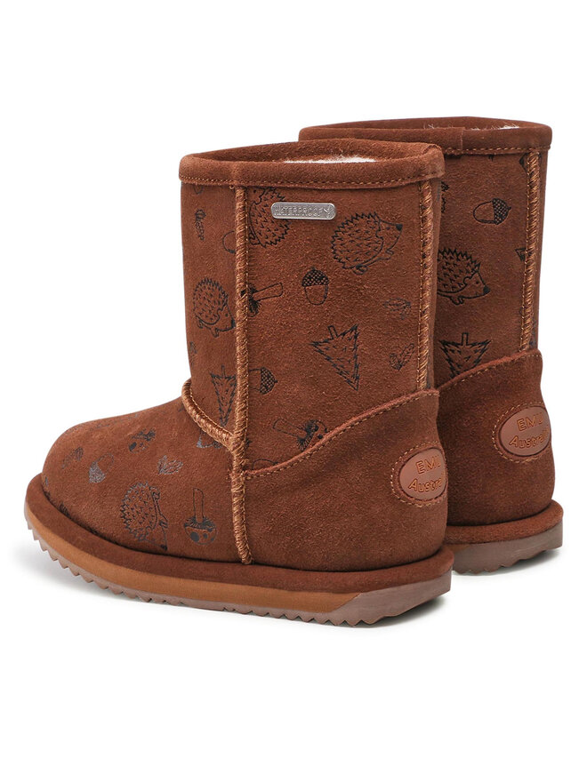 EMU Australia Čizme za snijeg EMU Australia Woodland Brumby K12607 Smeđa