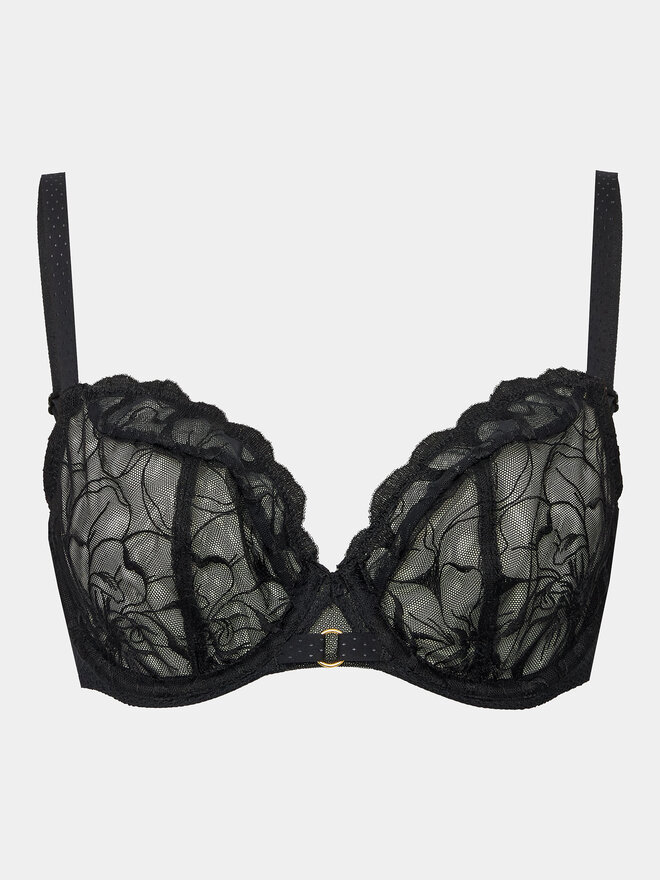 Chantelle Chantelle Бюстгальтер бралетт Fleur C12M10 Чорний
