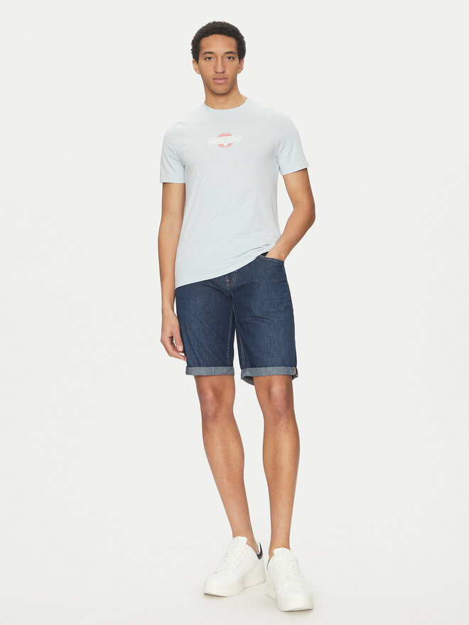 Guess Jeans Guess Jeans Футболка M5GI23 K8HM0 Голубий Slim Fit