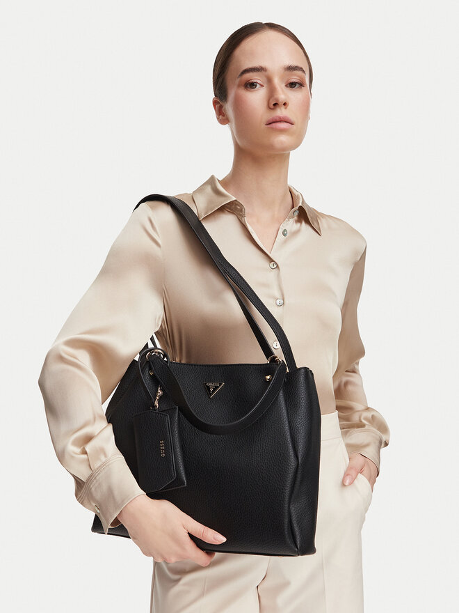 Guess Handtasche Guess Lorella HWBG23 06230 Schwarz