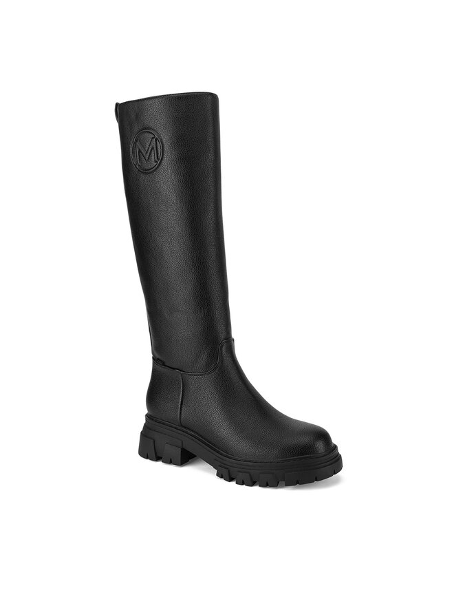 MEXX Kozačky ve vojenském stylu MEXX MI001805143W Černá
