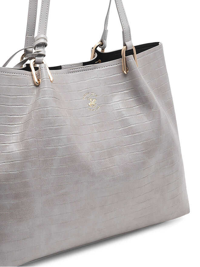 Beverly Hills Polo Club Сак Beverly Hills Polo Club BHPC-W-01-A23 Сив