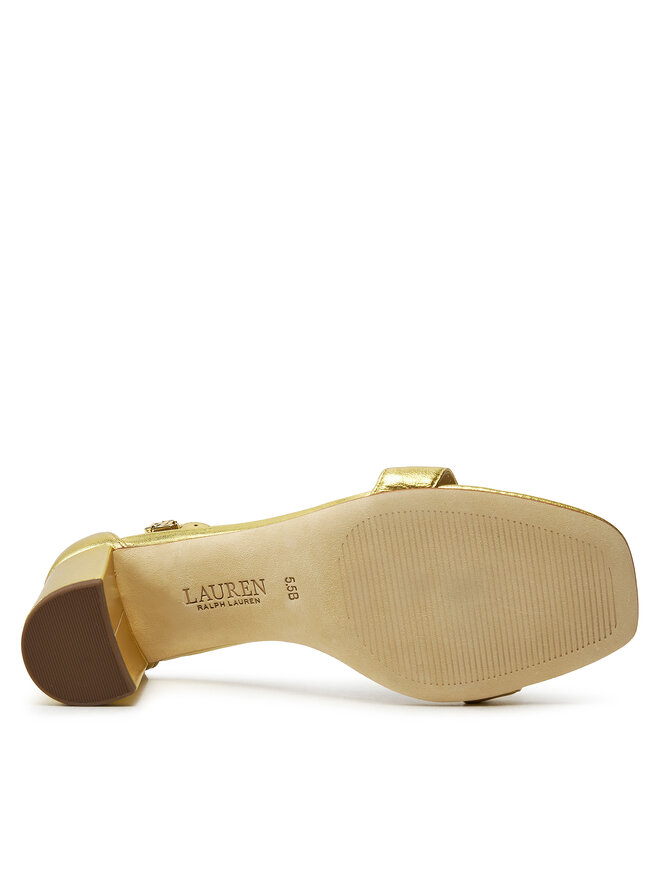 LAUREN RALPH LAUREN Сандали LAUREN RALPH LAUREN 802935562002 Златист