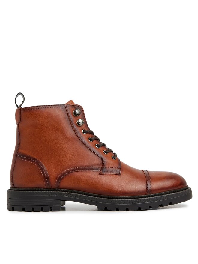 Pepe Jeans Kozačky Pepe Jeans PMS50237 Hnědá