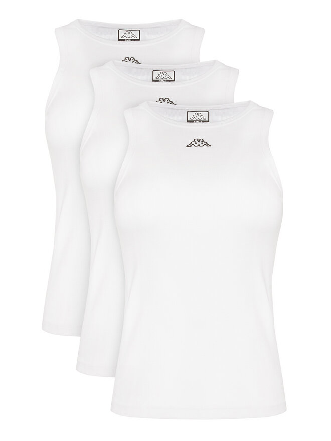 Kappa Kappa Комплект топів Logo Myrta 38277KW Білий Regular Fit