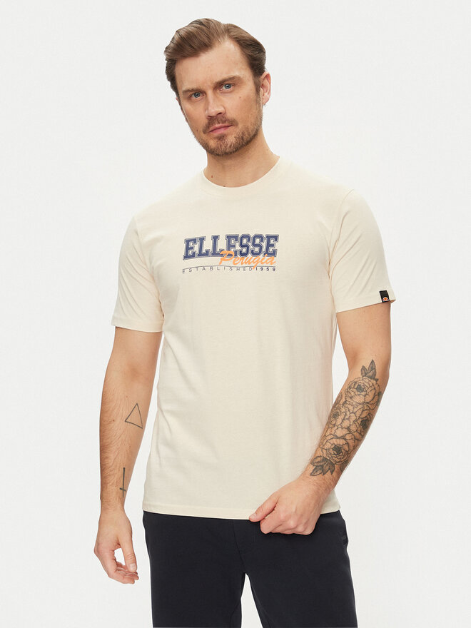 Ellesse Ellesse Marškinėliai Zagda SHV20122 Balta Regular Fit