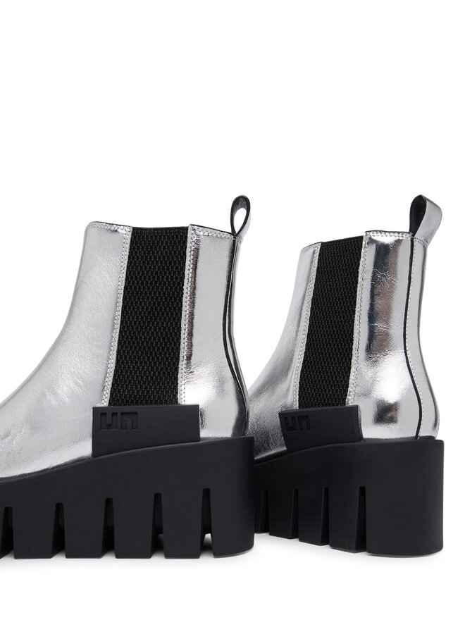 United Nude Stiefeletten United Nude Grip Chelsea LO V 1103214116 Silberfarben