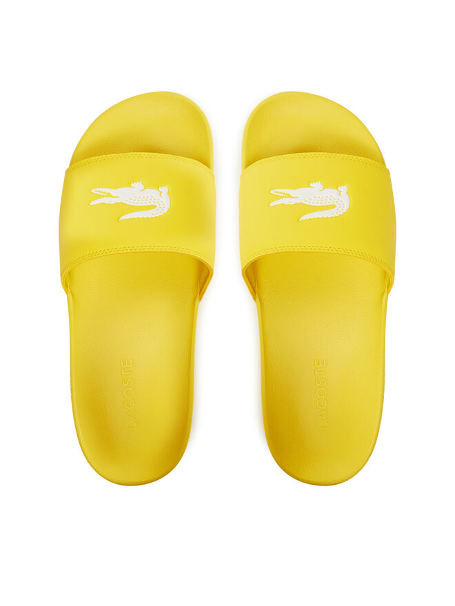 Lacoste Nazouváky Lacoste Serve Sliders 7-49CMA0041 Žlutá