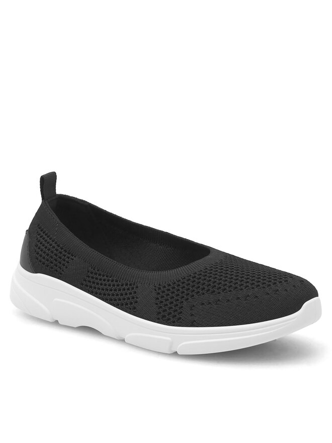 Nelli Blu Polobotky Nelli Blu CSS20521-03(IV)DZ Černá