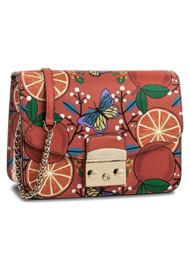 Handtasche Furla Metropolis 941928 B BNF8 D94 Orange eschuhe