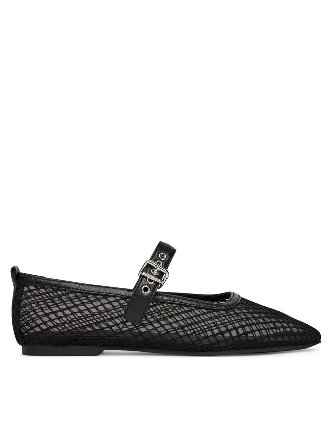 Tommy Jeans Μπαλαρίνες Tommy Jeans Tjw Mesh Maryjane Ballerina EN0EN02872 Μαύρο