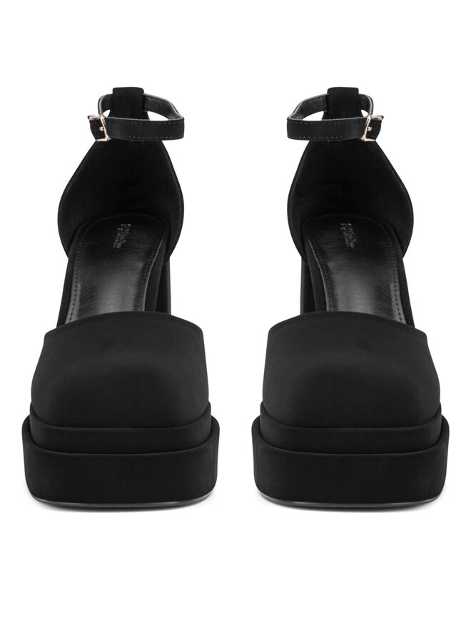 DeeZee Czółenka DeeZee LW85478-6 Czarny