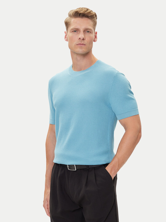 BOSS BOSS Camiseta H-Ianni 50543161 Azul Regular Fit