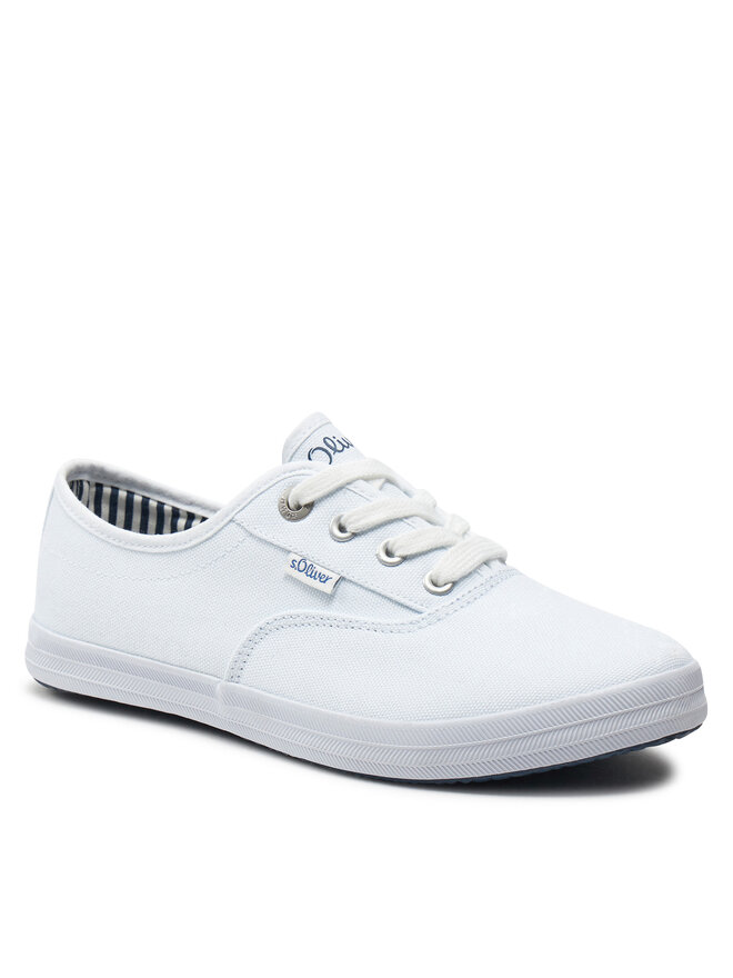 s.Oliver Sneakers aus Stoff s.Oliver 5-23646-42 Weiß