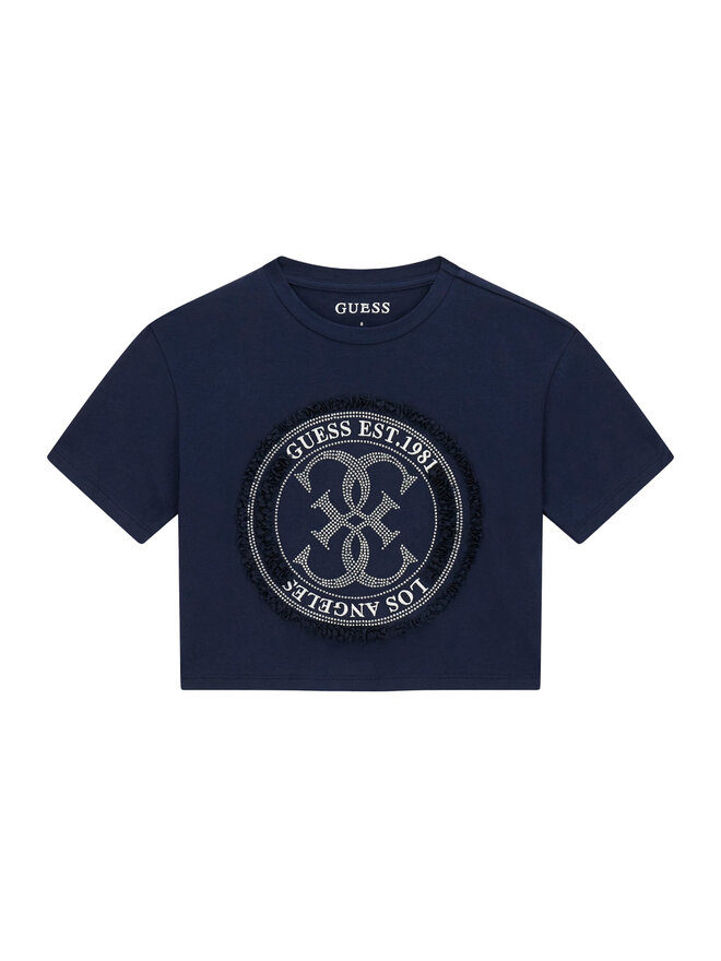 Guess Guess T-Shirt J6GI07 K6YW4 Dunkelblau Relaxed Fit