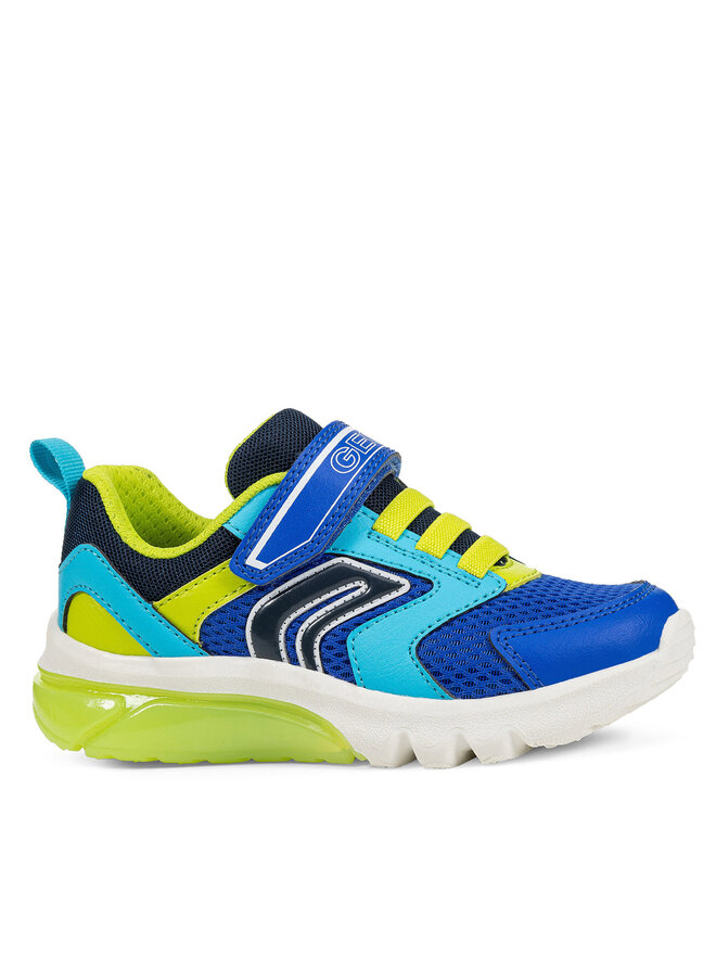 Geox Sneakersy Geox J Ciberdron J45LBC 1454 C4344 S Modrá